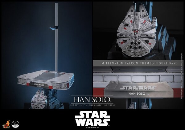 Hot Toys Star Wars Episode IV Action Figure 1/4 Han Solo 46 cm Hot Toys Star Wars Episode IV Action Figure 1/4 Han Solo 46 cm