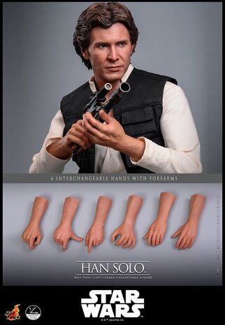 Hot Toys Star Wars Episode IV Action Figure 1/4 Han Solo 46 cm Hot Toys Star Wars Episode IV Action Figure 1/4 Han Solo 46 cm