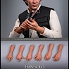 Hot Toys Star Wars Episode IV Action Figure 1/4 Han Solo 46 cm Hot Toys Star Wars Episode IV Action Figure 1/4 Han Solo 46 cm