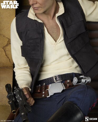 Sideshow Collectibles Star Wars Episode IV Premium Format Figure Han Solo: Sorry About the Mess 32 cm