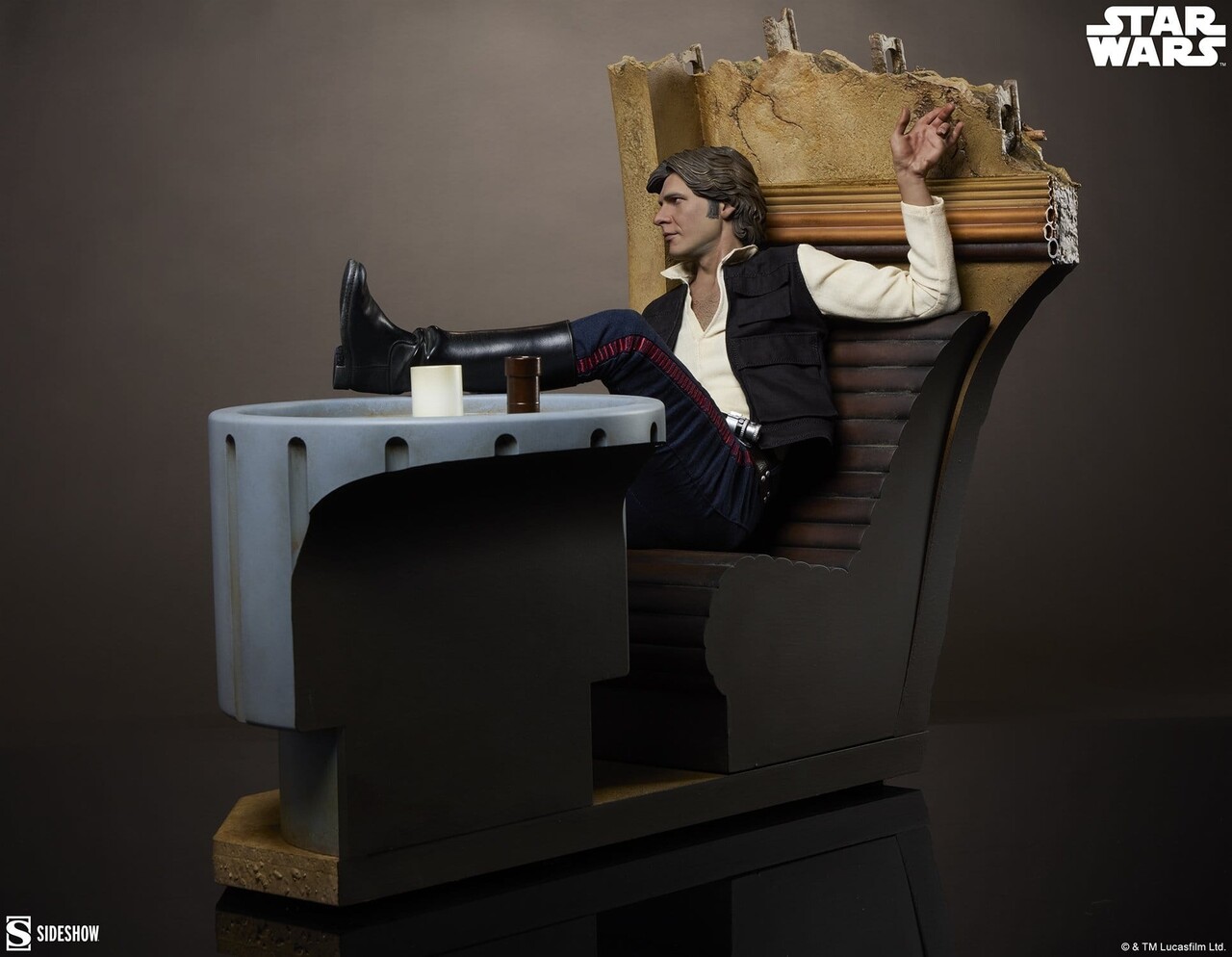 Sideshow Collectibles Star Wars Episode IV Premium Format Figure Han Solo: Sorry About the Mess 32 cm