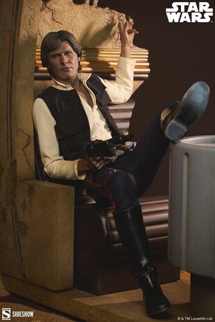 Sideshow Collectibles Star Wars Episode IV Premium Format Figure Han Solo: Sorry About the Mess 32 cm