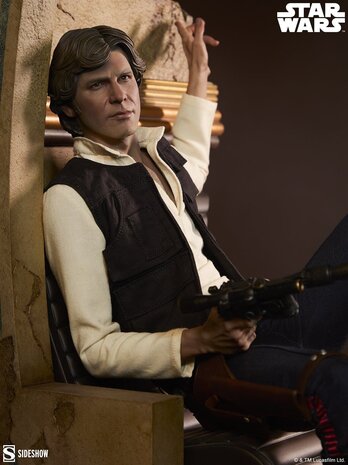 Sideshow Collectibles Star Wars Episode IV Premium Format Figure Han Solo: Sorry About the Mess 32 cm