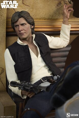 Sideshow Collectibles Star Wars Episode IV Premium Format Figure Han Solo: Sorry About the Mess 32 cm