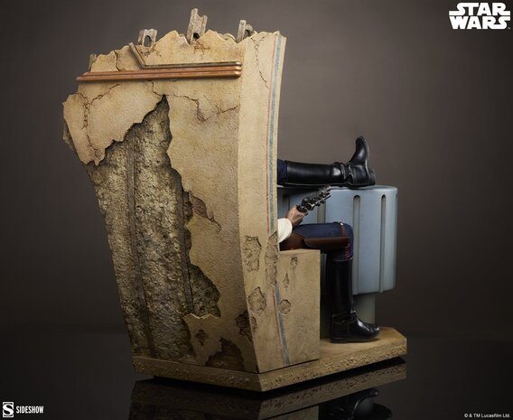 Sideshow Collectibles Star Wars Episode IV Premium Format Figure Han Solo: Sorry About the Mess 32 cm