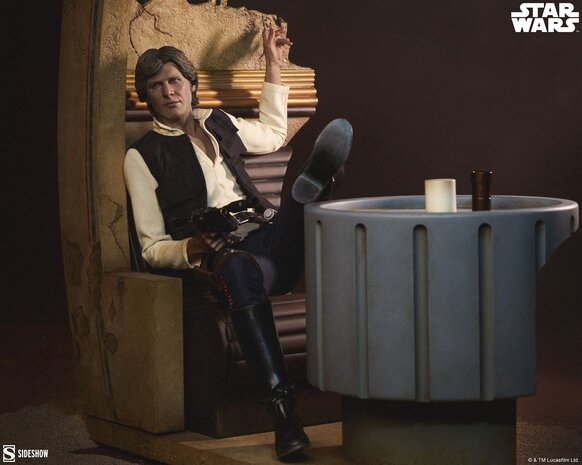 Sideshow Collectibles Star Wars Episode IV Premium Format Figure Han Solo: Sorry About the Mess 32 cm
