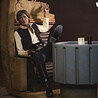 Sideshow Collectibles Star Wars Episode IV Premium Format Figure Han Solo: Sorry About the Mess 32 cm