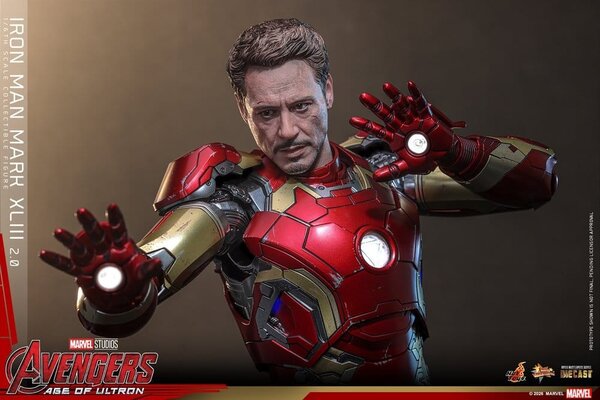 Hot Toys Avengers: Age of Ultron Diecast Action Figure 1/6 Iron Man Mark XLIII (2.0) 32 cm