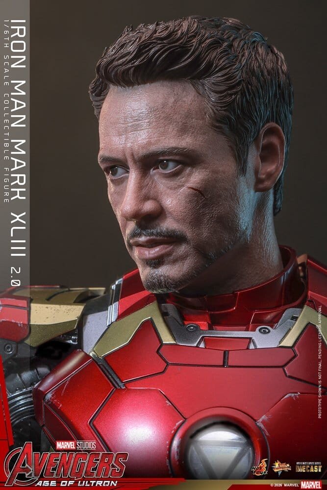 Hot Toys Avengers: Age of Ultron Diecast Action Figure 1/6 Iron Man Mark XLIII (2.0) 32 cm