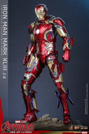 Hot Toys Avengers: Age of Ultron Diecast Action Figure 1/6 Iron Man Mark XLIII (2.0) 32 cm