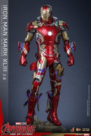 Hot Toys Avengers: Age of Ultron Diecast Action Figure 1/6 Iron Man Mark XLIII (2.0) 32 cm