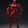 Inart DC Dark Knights Metal Action Figure 1/12 Batman The Red Death 17 cm