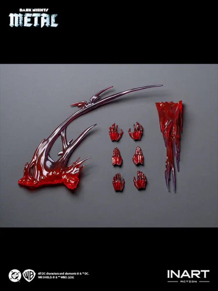 Inart DC Dark Knights Metal Action Figure 1/12 Batman The Red Death 17 cm