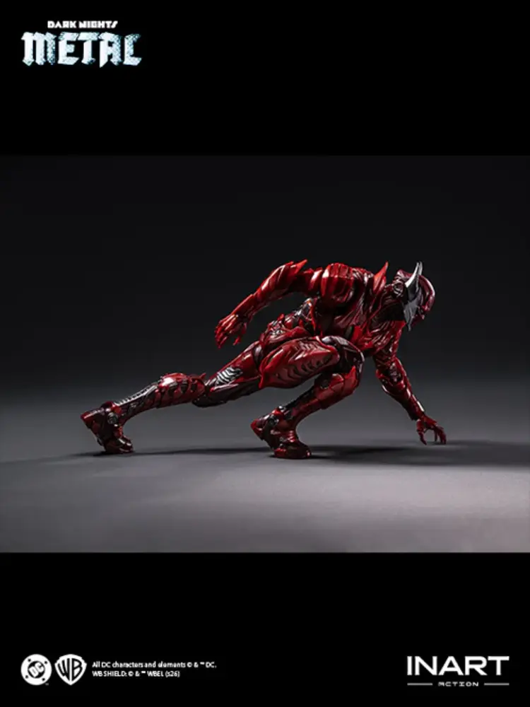 Inart DC Dark Knights Metal Action Figure 1/12 Batman The Red Death 17 cm