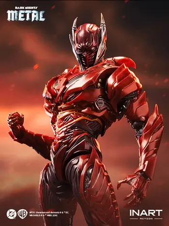 Inart DC Dark Knights Metal Action Figure 1/12 Batman The Red Death 17 cm