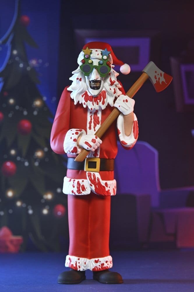 Neca Terrifier 3 Toony Terrors Action Figure Santa Suit Art the Clown (Bloody Version) 15 cm Neca Terrifier 3 Toony Terrors Action Figure Santa Suit Art the Clown (Bloody Version) 15 cm