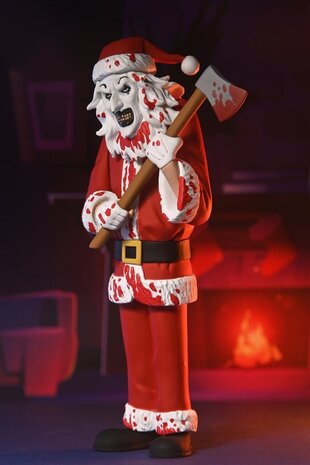 Neca Terrifier 3 Toony Terrors Action Figure Santa Suit Art the Clown (Bloody Version) 15 cm Neca Terrifier 3 Toony Terrors Action Figure Santa Suit Art the Clown (Bloody Version) 15 cm