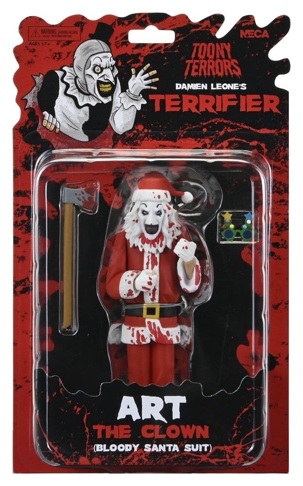 Neca Terrifier 3 Toony Terrors Action Figure Santa Suit Art the Clown (Bloody Version) 15 cm Neca Terrifier 3 Toony Terrors Action Figure Santa Suit Art the Clown (Bloody Version) 15 cm