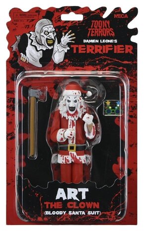 Neca Terrifier 3 Toony Terrors Action Figure Santa Suit Art the Clown (Bloody Version) 15 cm Neca Terrifier 3 Toony Terrors Action Figure Santa Suit Art the Clown (Bloody Version) 15 cm