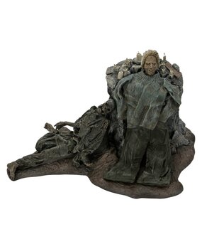 Neca Friday the 13th: The Game Diorama Trenchcoat with Spikes Inferno Room Deluxe Set