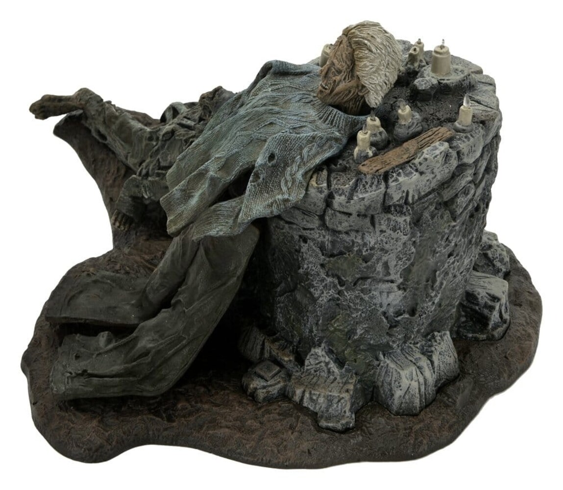 Neca Friday the 13th: The Game Diorama Trenchcoat with Spikes Inferno Room Deluxe Set