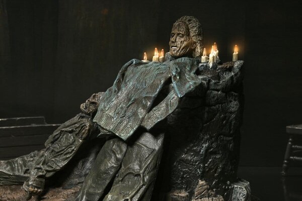 Neca Friday the 13th: The Game Diorama Trenchcoat with Spikes Inferno Room Deluxe Set