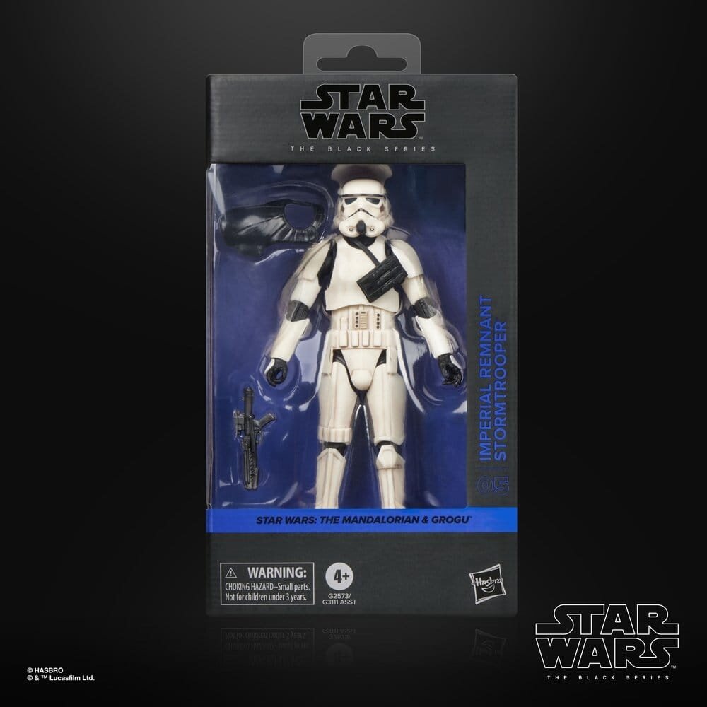 Hasbro Star Wars: The Mandalorian & Grogu Black Series Action Figure Imperial Remnant Stormtrooper (Weathered) 15 cm