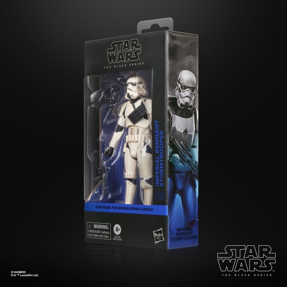 Hasbro Star Wars: The Mandalorian & Grogu Black Series Action Figure Imperial Remnant Stormtrooper (Weathered) 15 cm