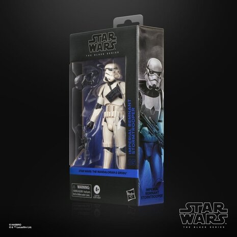 Hasbro Star Wars: The Mandalorian & Grogu Black Series Action Figure Imperial Remnant Stormtrooper (Weathered) 15 cm