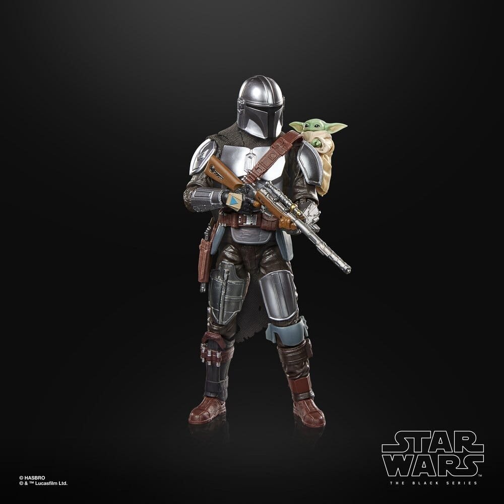 Hasbro Star Wars: The Mandalorian & Grogu Black Series Action Figure The Mandalorian & Grogu 15 cm