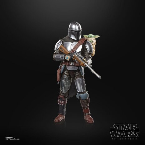 Hasbro Star Wars: The Mandalorian & Grogu Black Series Action Figure The Mandalorian & Grogu 15 cm