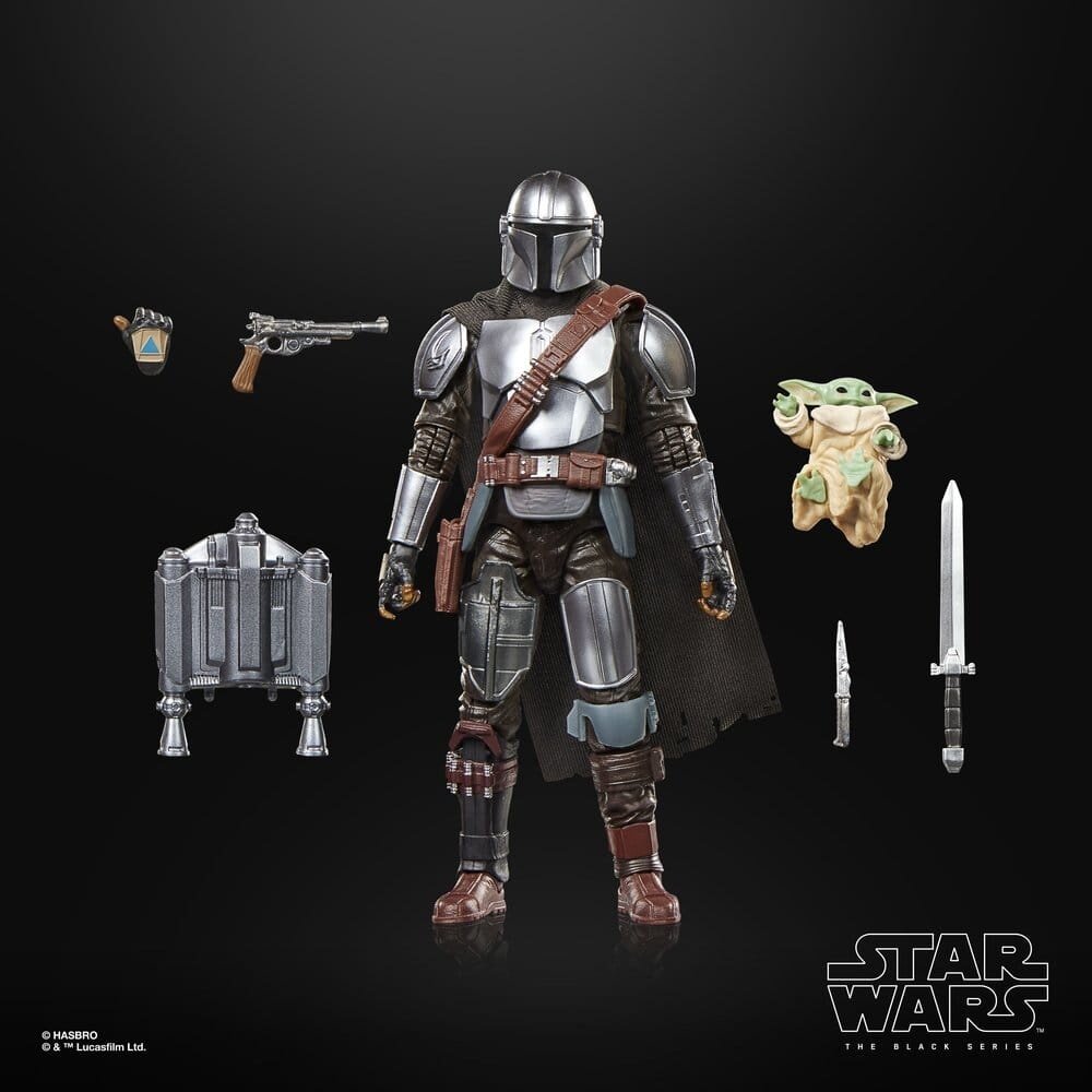 Hasbro Star Wars: The Mandalorian & Grogu Black Series Action Figure The Mandalorian & Grogu 15 cm