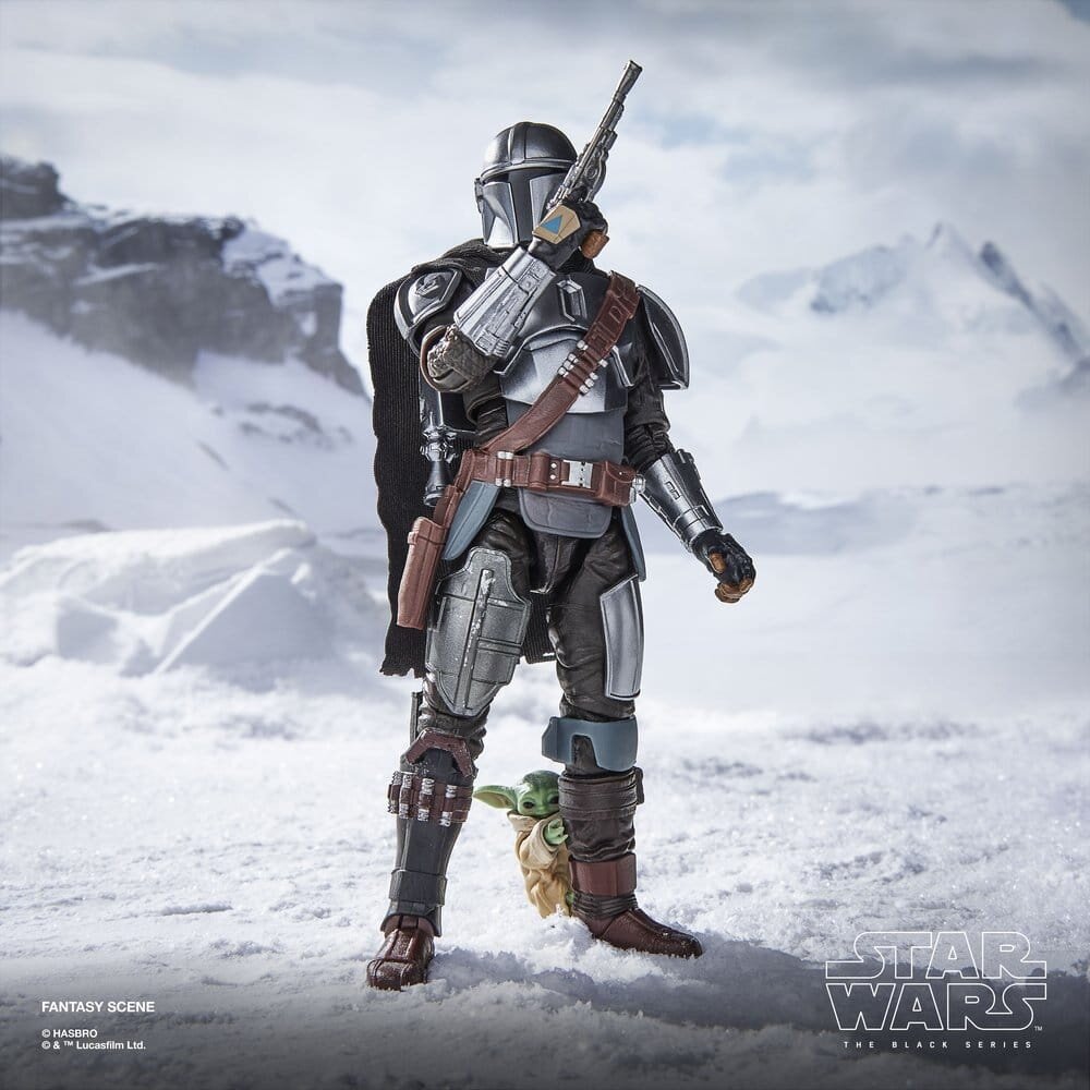 Hasbro Star Wars: The Mandalorian & Grogu Black Series Action Figure The Mandalorian & Grogu 15 cm
