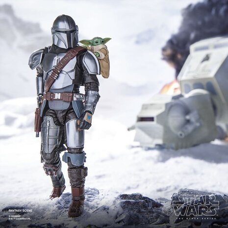 Hasbro Star Wars: The Mandalorian & Grogu Black Series Action Figure The Mandalorian & Grogu 15 cm