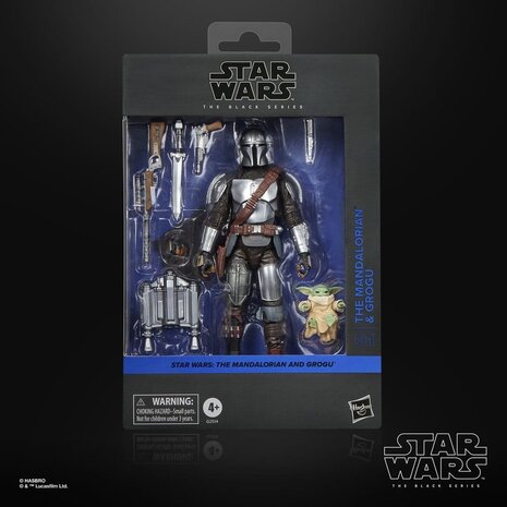 Hasbro Star Wars: The Mandalorian & Grogu Black Series Action Figure The Mandalorian & Grogu 15 cm