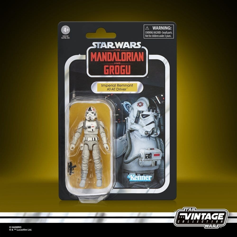 Hasbro Star Wars: The Mandalorian & Grogu Vintage Collection Action Figure Imperial Remnant AT-AT Driver 10 cm
