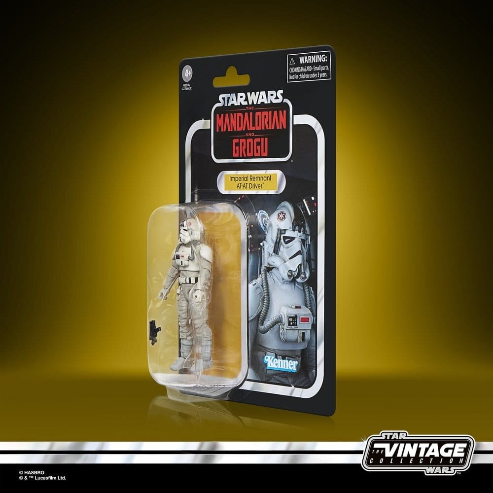 Hasbro Star Wars: The Mandalorian & Grogu Vintage Collection Action Figure Imperial Remnant AT-AT Driver 10 cm
