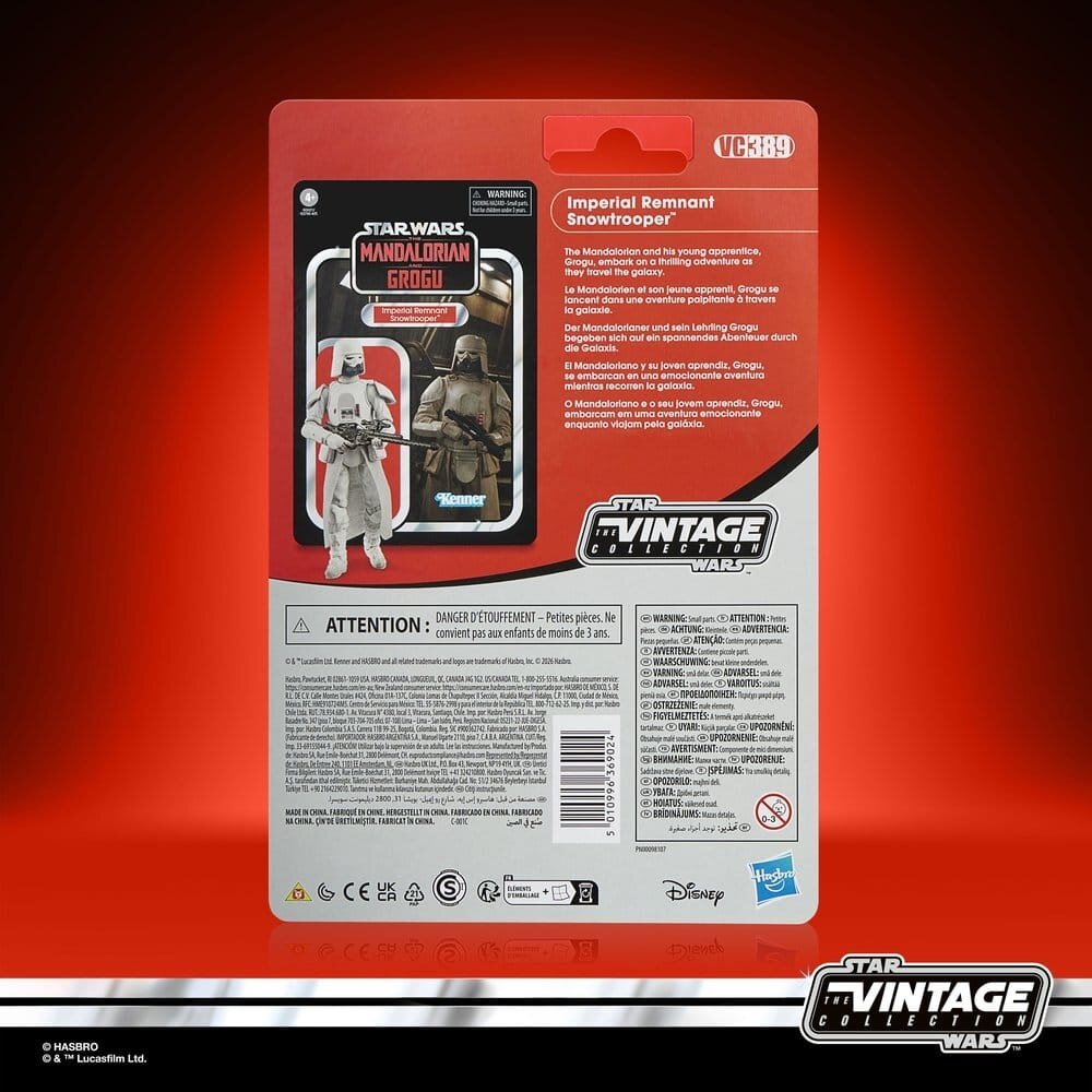 Hasbro Star Wars: The Mandalorian & Grogu Vintage Collection Action Figure Imperial Remnant Snowtrooper 10 cm