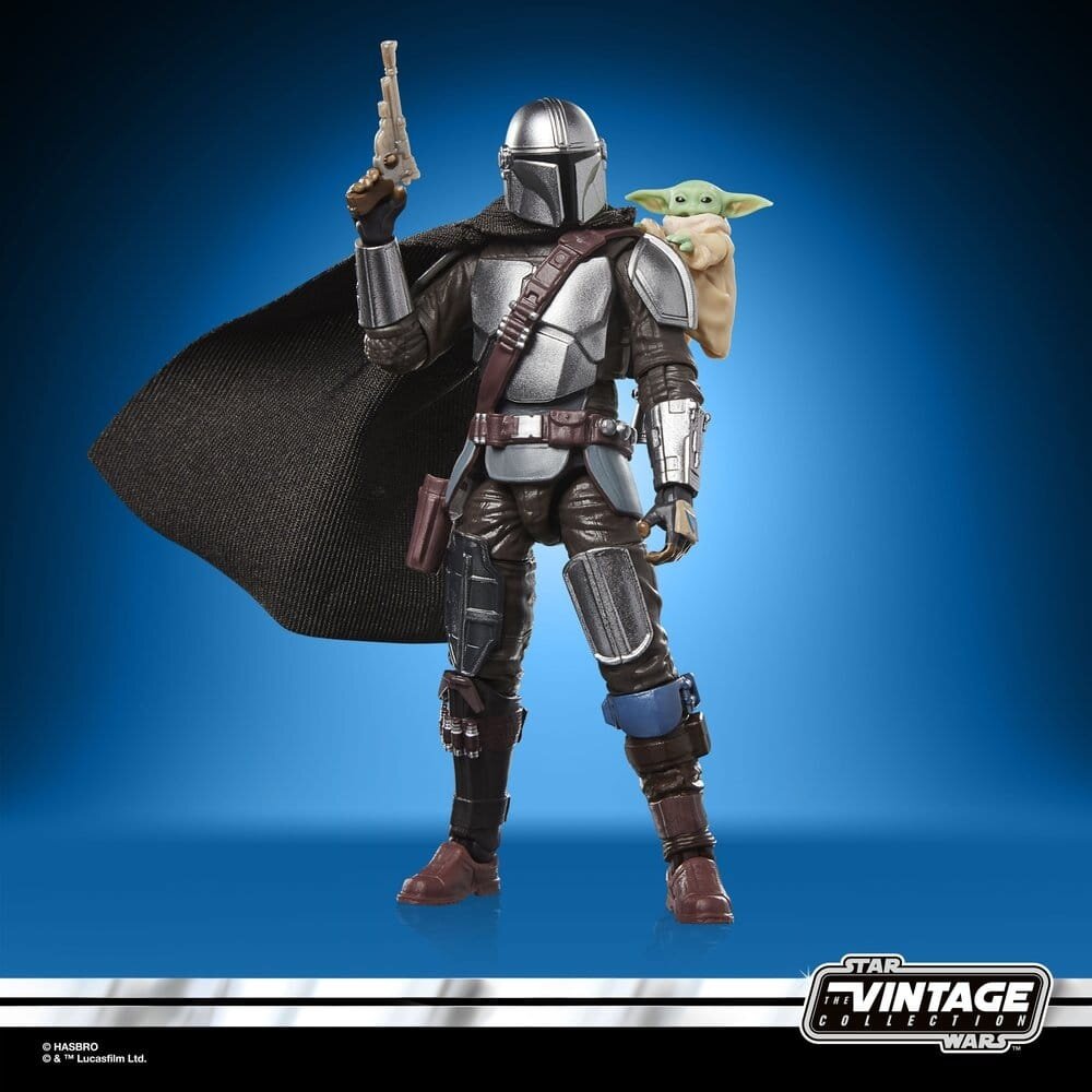 Hasbro Star Wars: The Mandalorian & Grogu Vintage Collection Deluxe Action Figure The Mandalorian & Grogu 10 cm