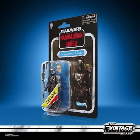 Hasbro Star Wars: The Mandalorian & Grogu Vintage Collection Deluxe Action Figure The Mandalorian & Grogu 10 cm