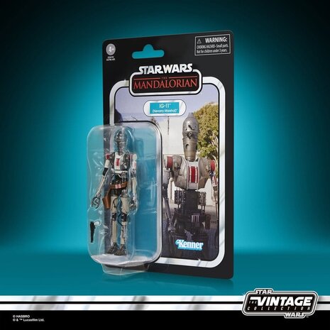 Hasbro Star Wars: The Mandalorian Vintage Collection Action Figure IG-11 (Nevarro Marshal) 10 cm