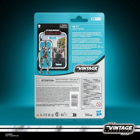 Hasbro Star Wars: The Mandalorian Vintage Collection Action Figure IG-11 (Nevarro Marshal) 10 cm