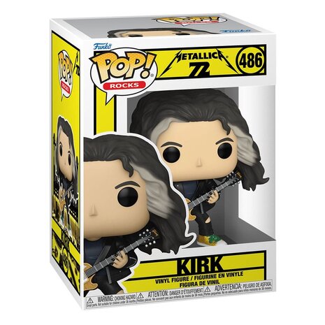Funko Metallica POP! Rocks Vinyl Figure Kirk (72 Seasons) #486