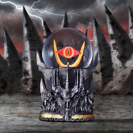 Nemesis Now Lord of the Rings Snow Globe Sauron 18 cm