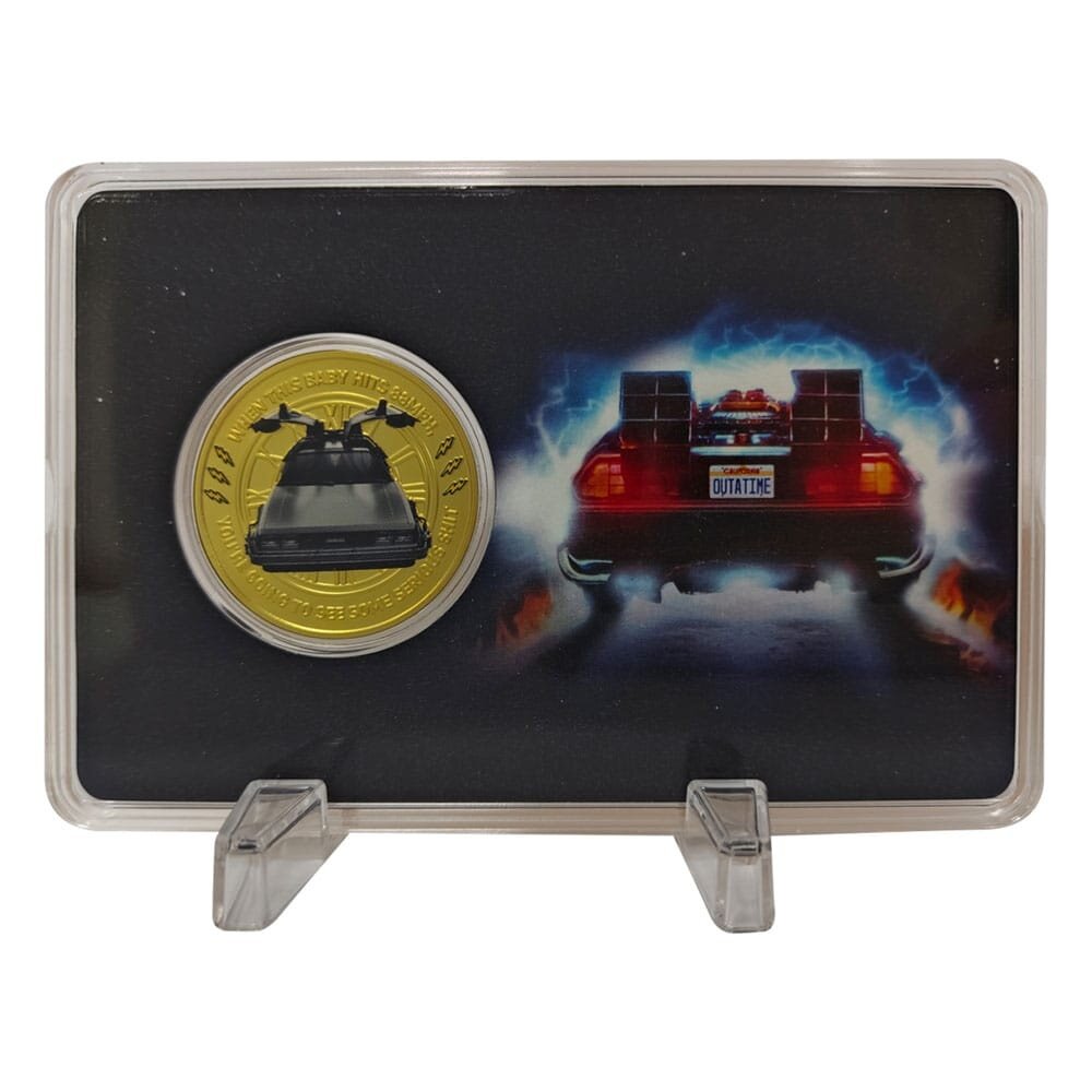 FaNaTtiK Back To The Future Collectable Coin 40th Anniversary Limited Edition FaNaTtiK Back To The Future Collectable Coin 40th Anniversary Limited Edition