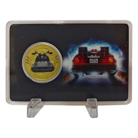 FaNaTtiK Back To The Future Collectable Coin 40th Anniversary Limited Edition FaNaTtiK Back To The Future Collectable Coin 40th Anniversary Limited Edition
