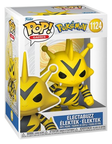 Funko Pokémon POP! Games Vinyl Figure Electabuzz #1124