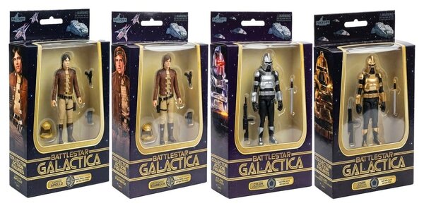 Factory Entertainment Battlestar Galactica Action Figure Set Wave 1