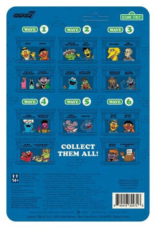 Super7 Sesame Street ReAction Action Figure Wave 06 Count Von Count (PJs) 10 cm Super7 Sesame Street ReAction Action Figure Wave 06 Count Von Count (PJs) 10 cm