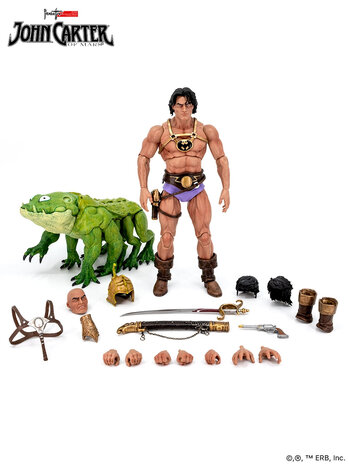 ICON Collectibles John Carter of Mars Frazetta Action Figure 1/12 John Carter 17 cm